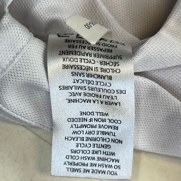 Travis Mathew Men's Striped Short Sleeve Golf Polo Shirt Gray White Size Small - Picture 13 of 16